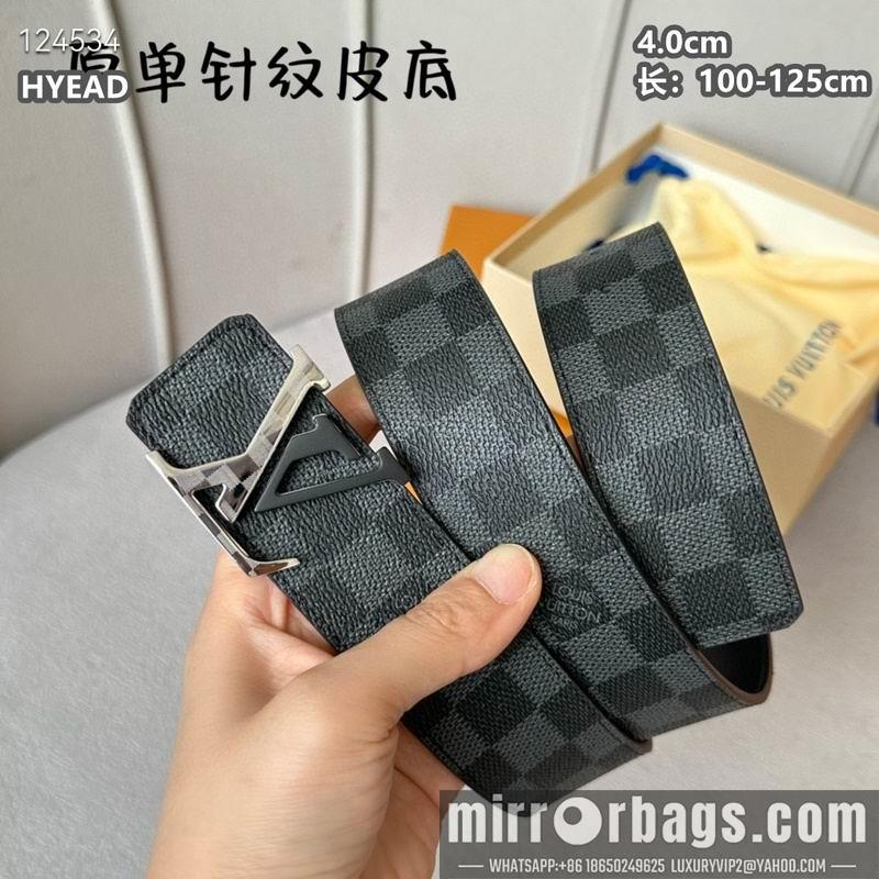 Replica LV belt 40mmX100-125cm 8L47