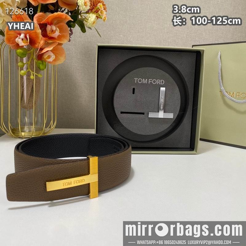 Replica TF belt 38mmX100-125cm 8L05