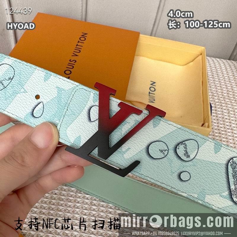 Replica LV belt 40mmX100-125cm 8L56