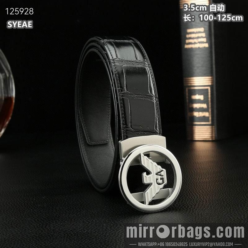 Replica Armani belt 35mmX100-125cm 8L11