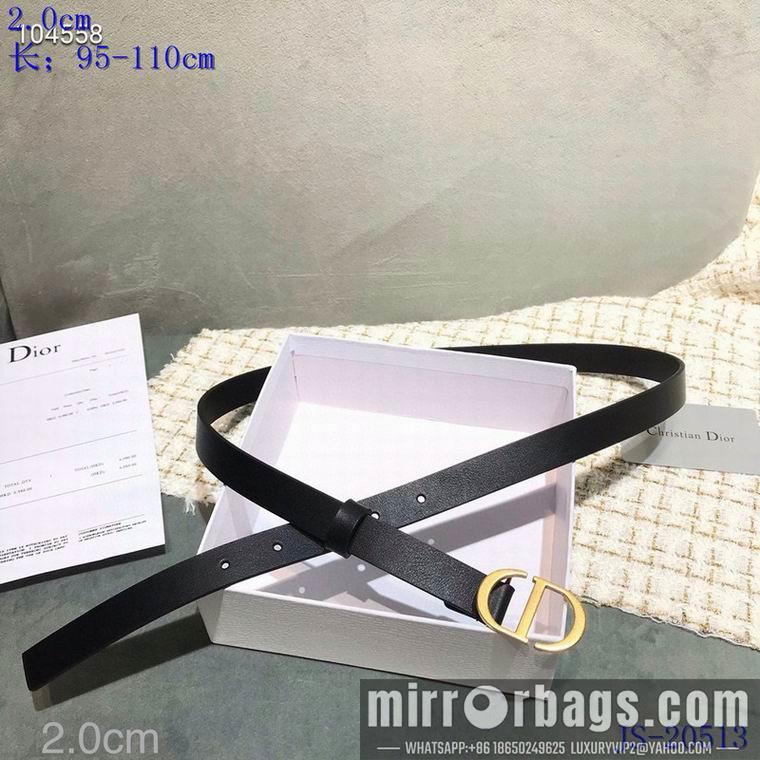 Replica Dior Belt 20mmX95-110cm 8L11