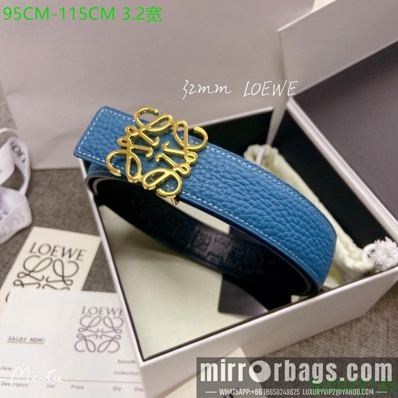 Replica Loewe Belt 32mmX95-115cm 7D01