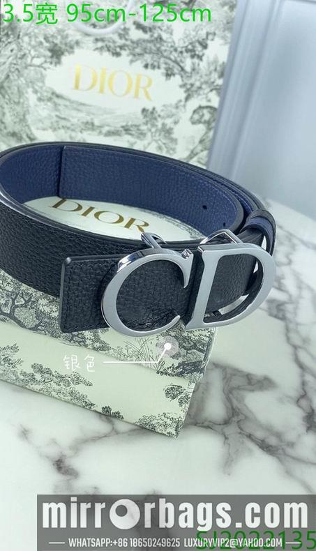 Replica Dior belt 35mmX95-125cm 7D01