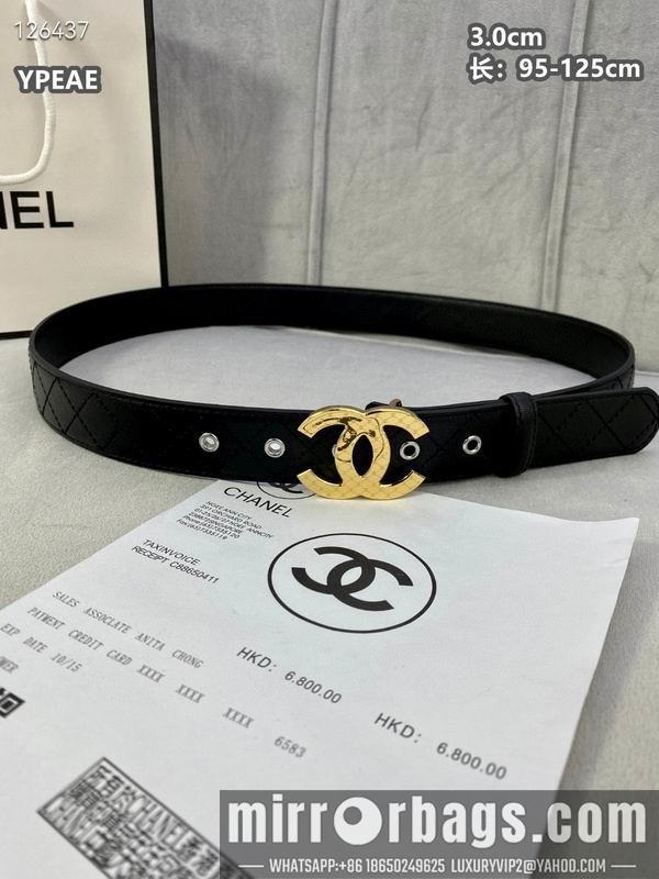 Replica Chanel belt 30mmX95-125cm 8L25