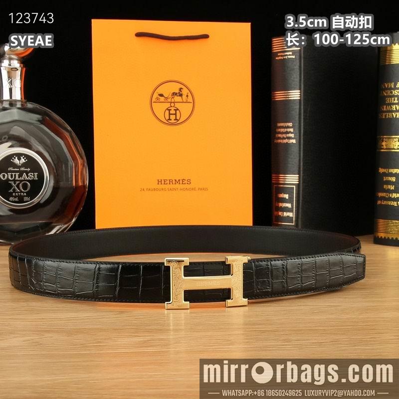 Replica Hermes belt 35mmX100-125cm 8L32