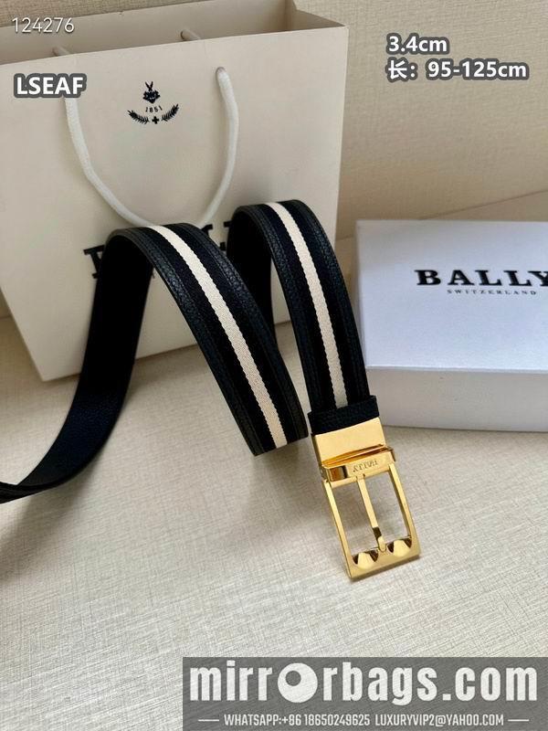 Replica Bally belt 34mmX95-125cm 8L07