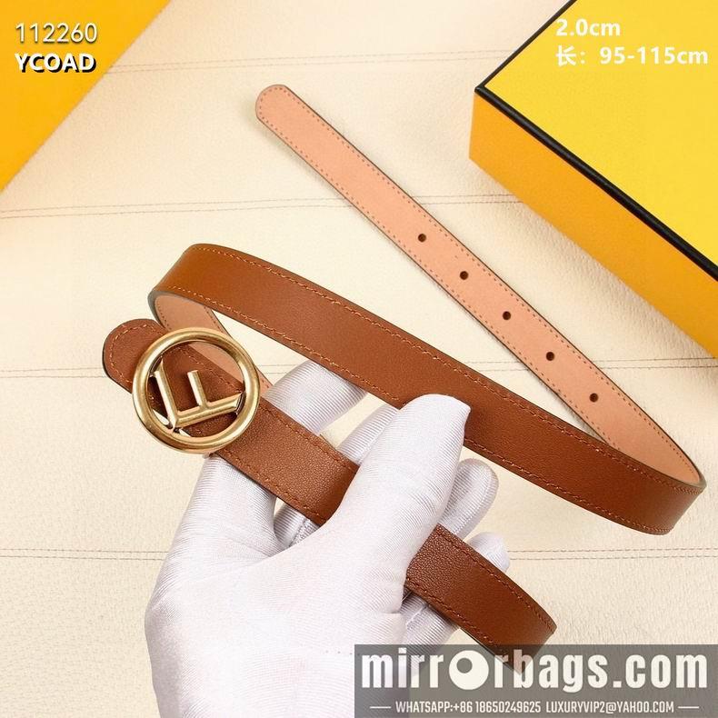 Replica Fendi Belt 20mmX95-115CM 8L11