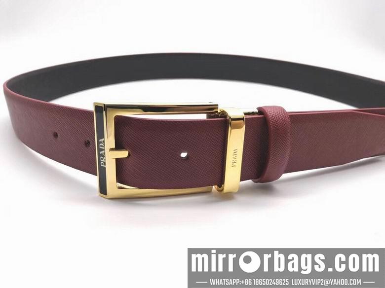 Replica Prada Belt 34mmX95-125CM sj06