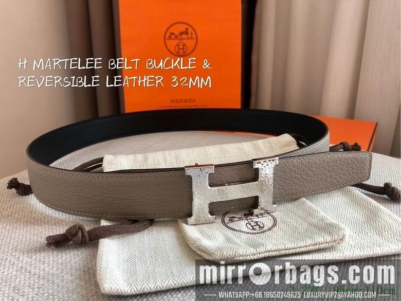 Replica Hermes Belt 32mmX95-110cm 7D23