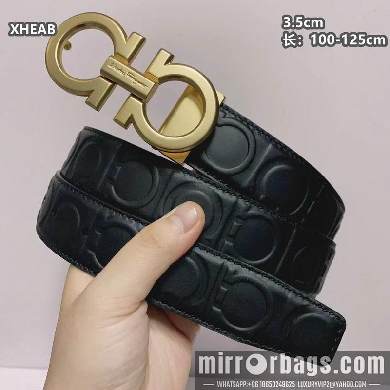 Replica Ferragamo belt 35mmX100-125cm 8L152