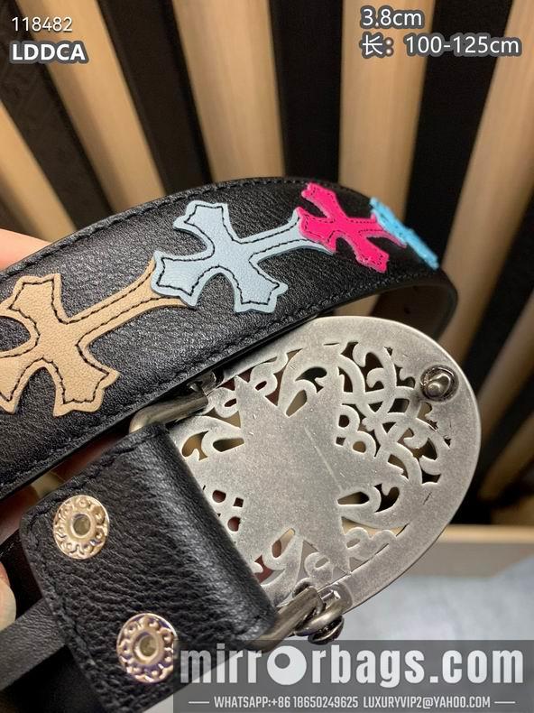Replica Chrome Hearts belt 38mmX100-125cm 8L24