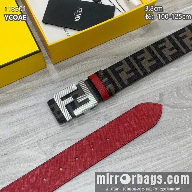Replica Fendi belt 38mmX100-125cm 8L01