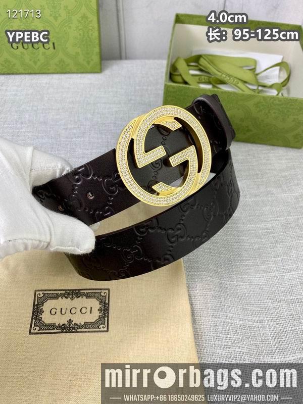 Replica Gucci belt 40mmX95-125cm 8L115
