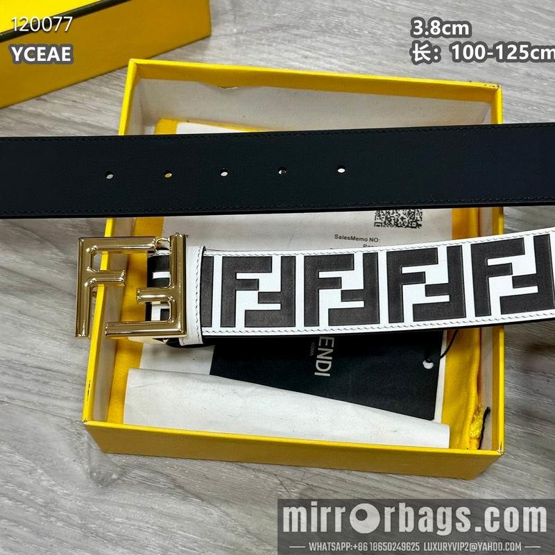 Replica Fendi belt 38mmX100-125cm 8L09