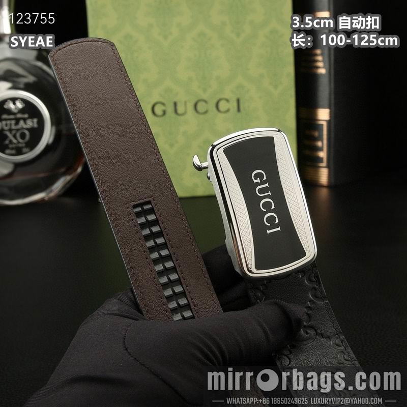 Replica Gucci belt 35mmX100-125cm 8L55