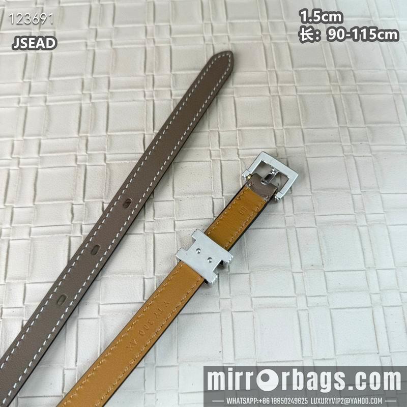Replica Hermes belt 15mmX90-115cm 8L02