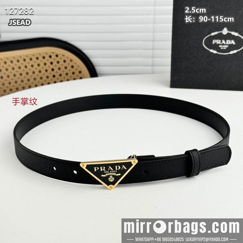 Replica Prada belt 25mmX90-115cm 8L03
