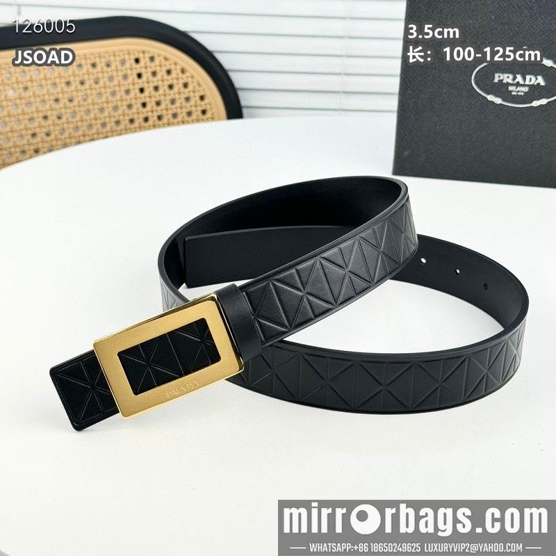 Replica Prada belt 35mmX100-125cm 8L35