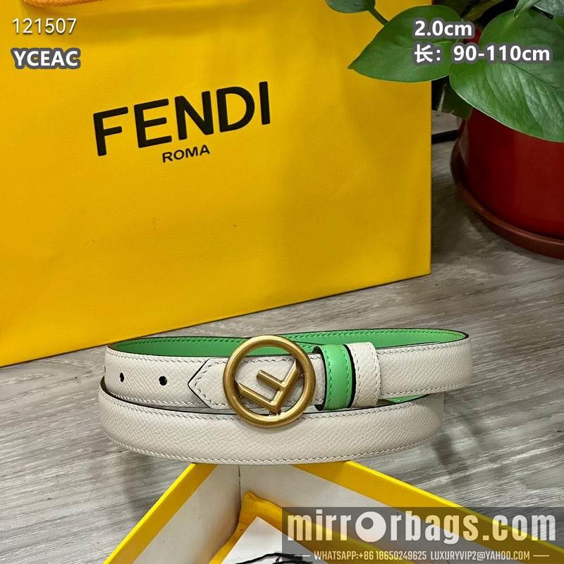 Replica Fendi belt 20mmX90-110cm 8L17