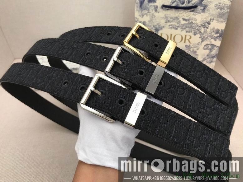 Replica Dior Belt 34mmX95-125cm 7D15