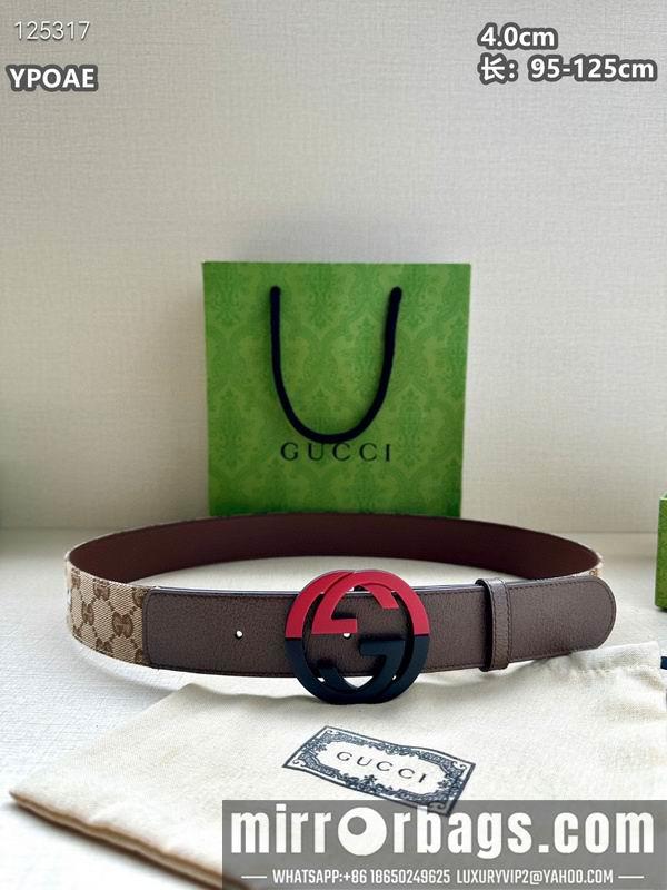 Replica Gucci belt 40mmX95-125cm 8L80