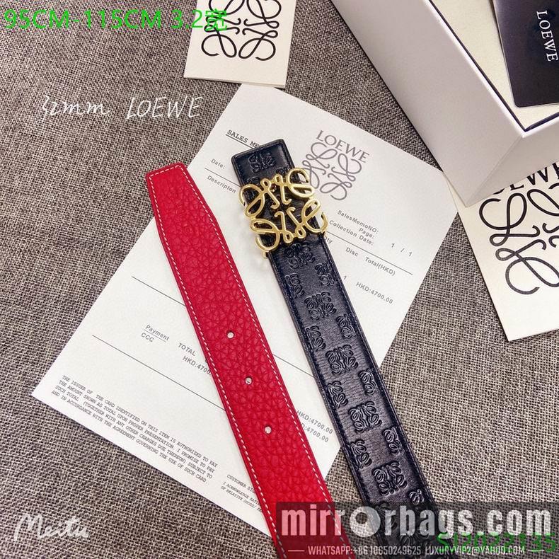 Replica Loewe Belt 32mmX95-115cm 7D01