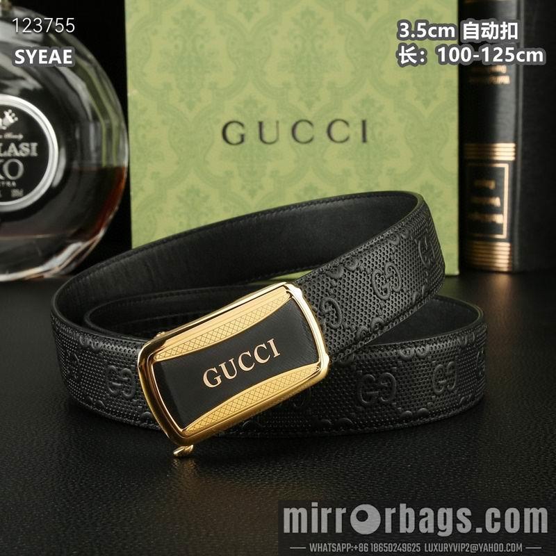Replica Gucci belt 35mmX100-125cm 8L55