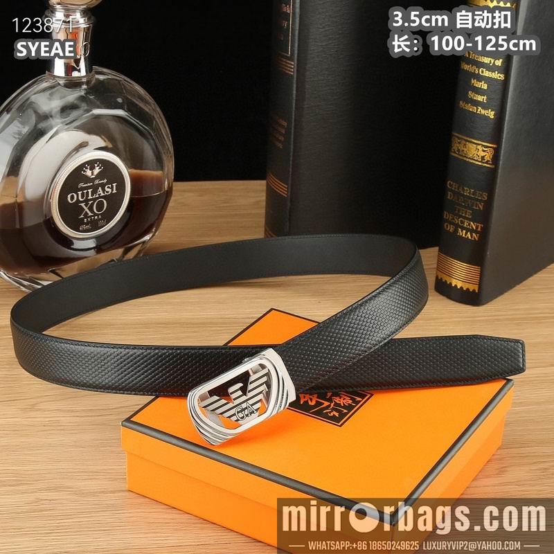 Replica Armani belt 35mmX100-125cm 8L02