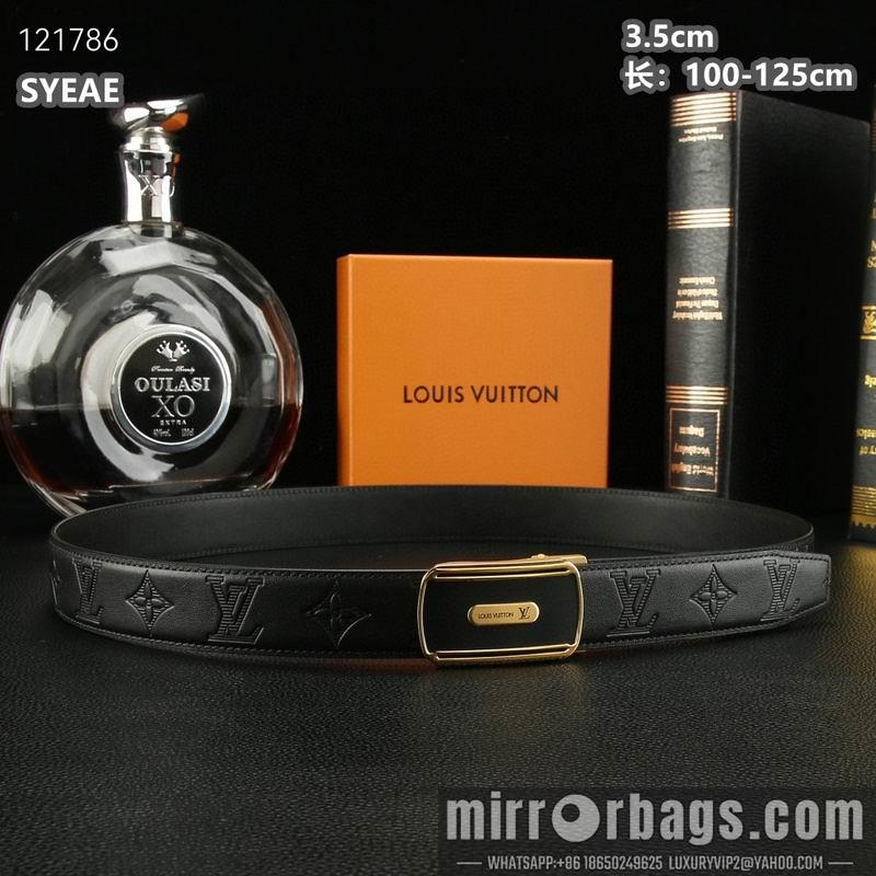 Replica LV belt 35mmX100-125cm 8L64