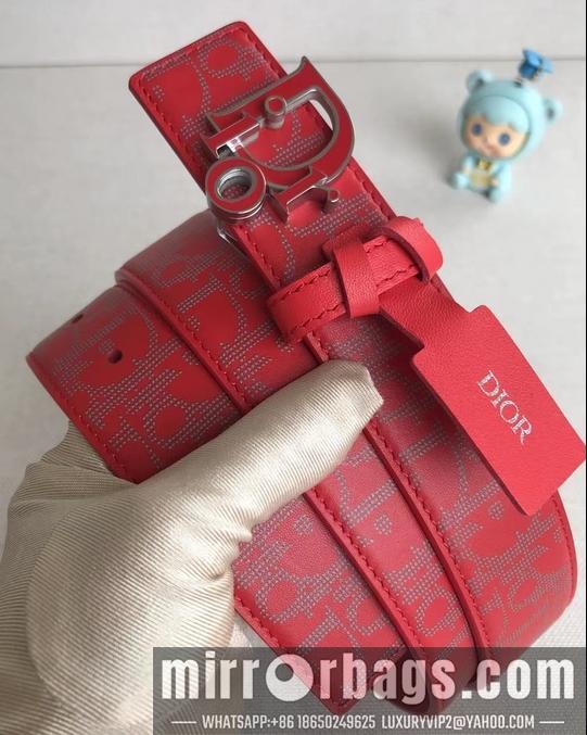 Replica Dior Belt 34mmX95-125cm 7D01