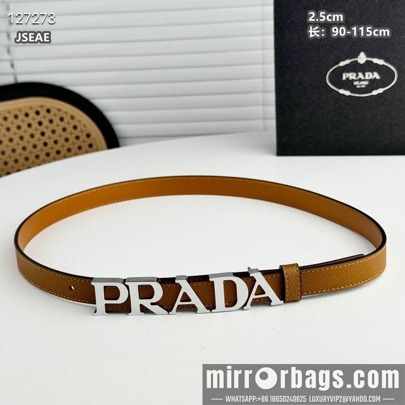 Replica Prada belt 25mmX90-115cm 8L04