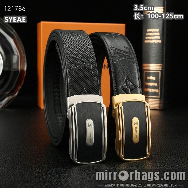 Replica LV belt 35mmX100-125cm 8L64