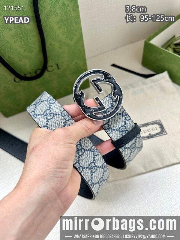 Replica Gucci belt 38mmX95-125cm 8L13