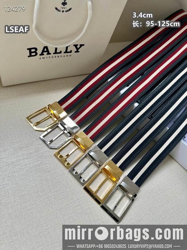 Replica Bally belt 34mmX95-125cm 8L07
