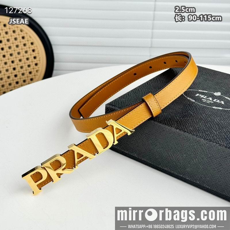 Replica Prada belt 25mmX90-115cm 8L04