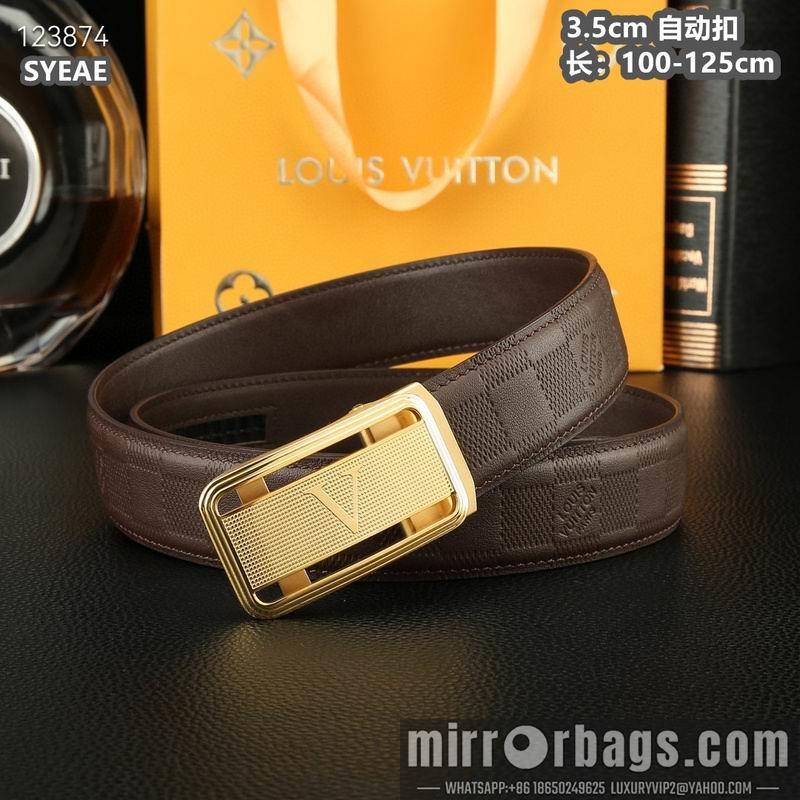 Replica LV belt 35mmX100-125cm 8L50