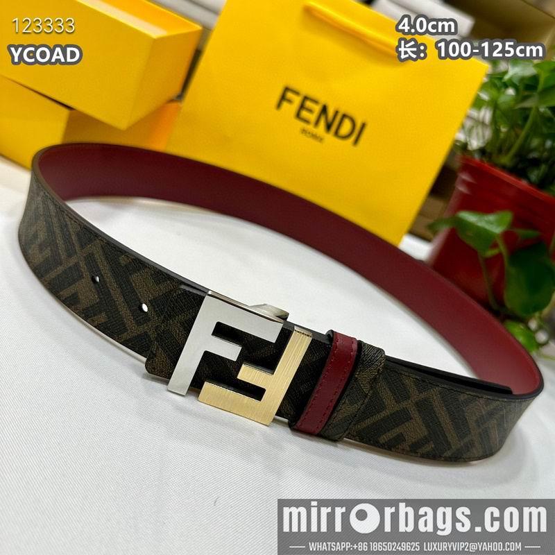 Replica Fendi belt 40mmX100-125cm 8L74