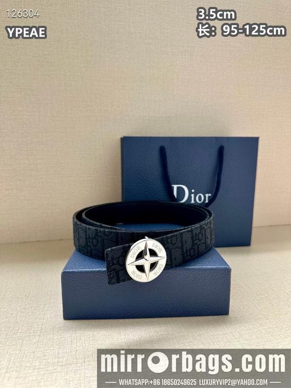 Replica Dior belt 35mmX95-125cm 8L19