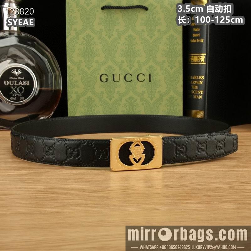 Replica Gucci belt 35mmX100-125cm 8L48