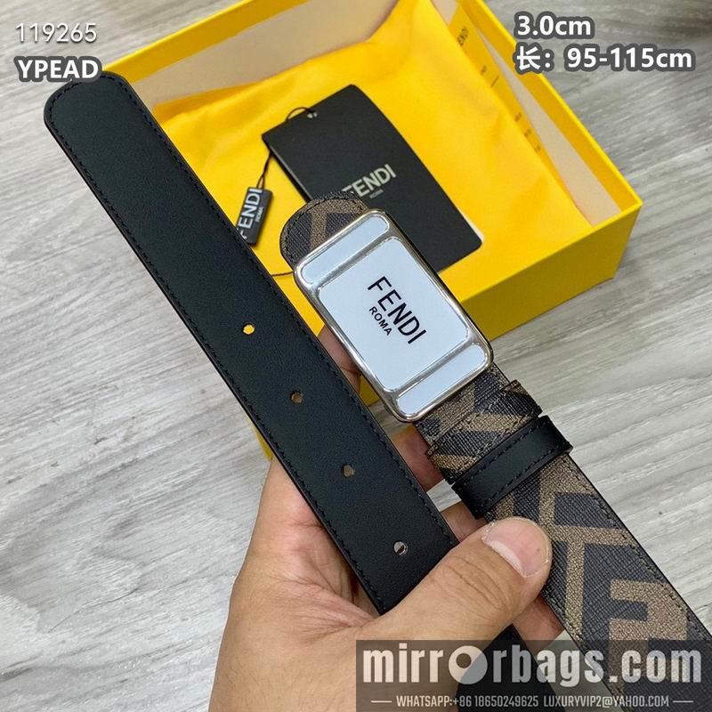 Replica Fendi belt 30mmX95-115cm 8L18