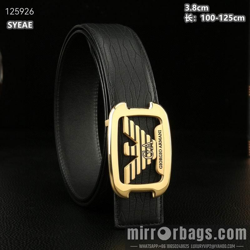 Replica Armani belt 38mmX100-125cm 8L04