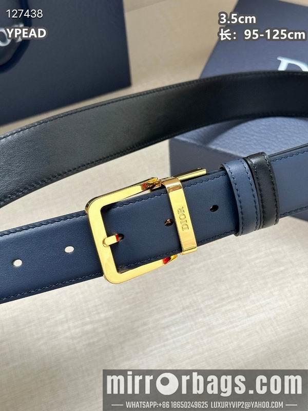 Replica Dior belt 35mmX95-125cm 8L34