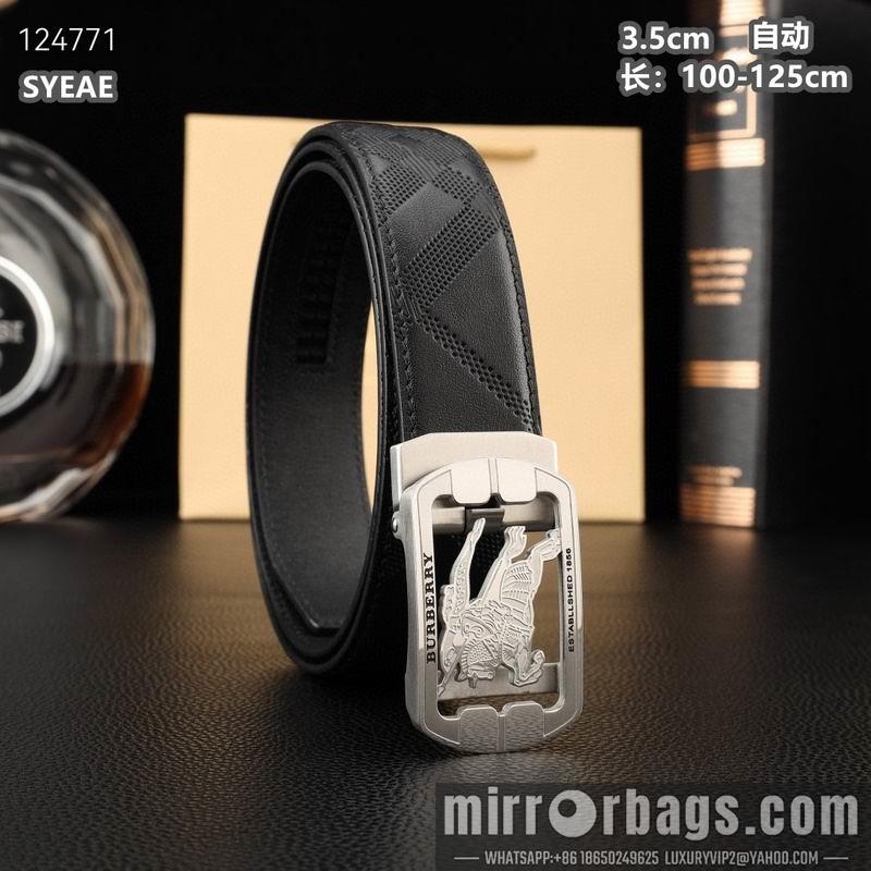 Replica Burberry belt 35mmX100-125cm 8L73