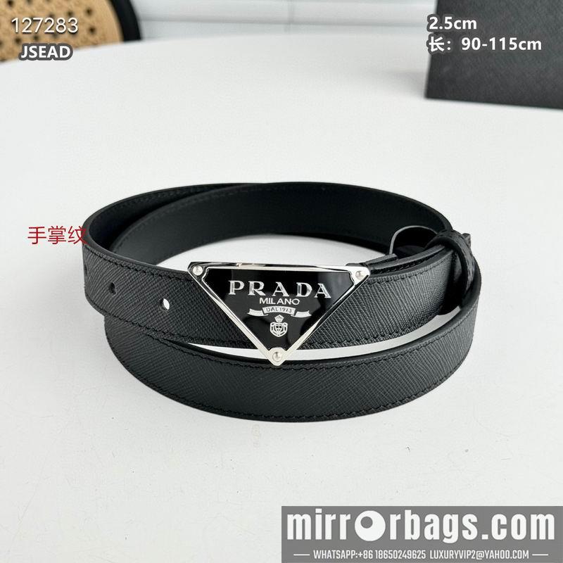 Replica Prada belt 25mmX90-115cm 8L03