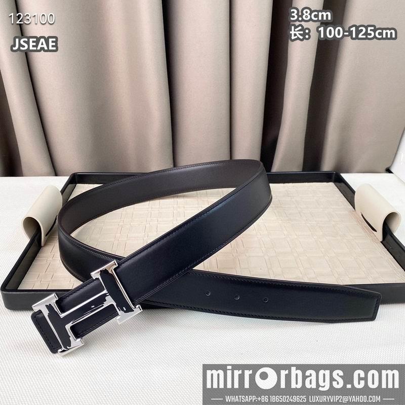Replica Hermes belt 38mmX100-125cm 8L12