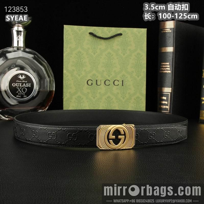 Replica Gucci belt 35mmX100-125cm 8L40