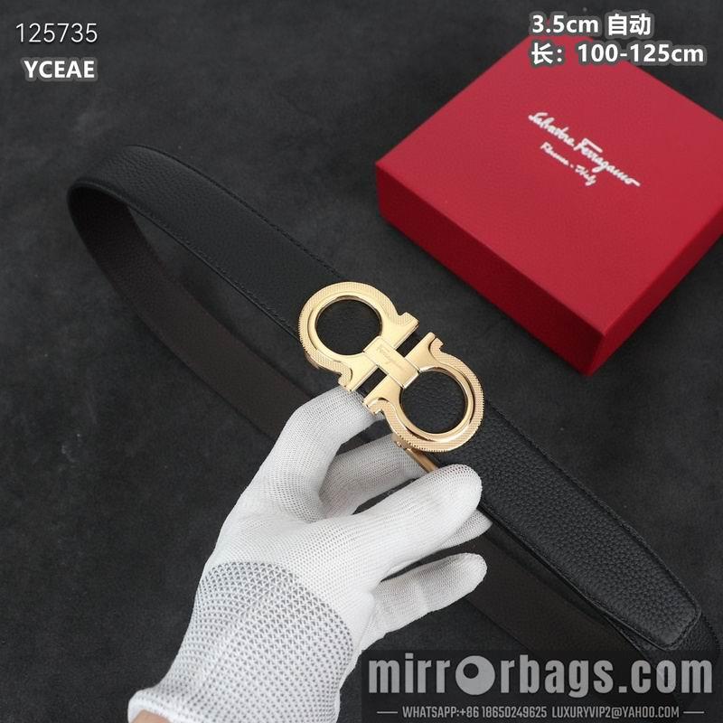 Replica Ferragamo belt 35mmX100-125cm 8L07