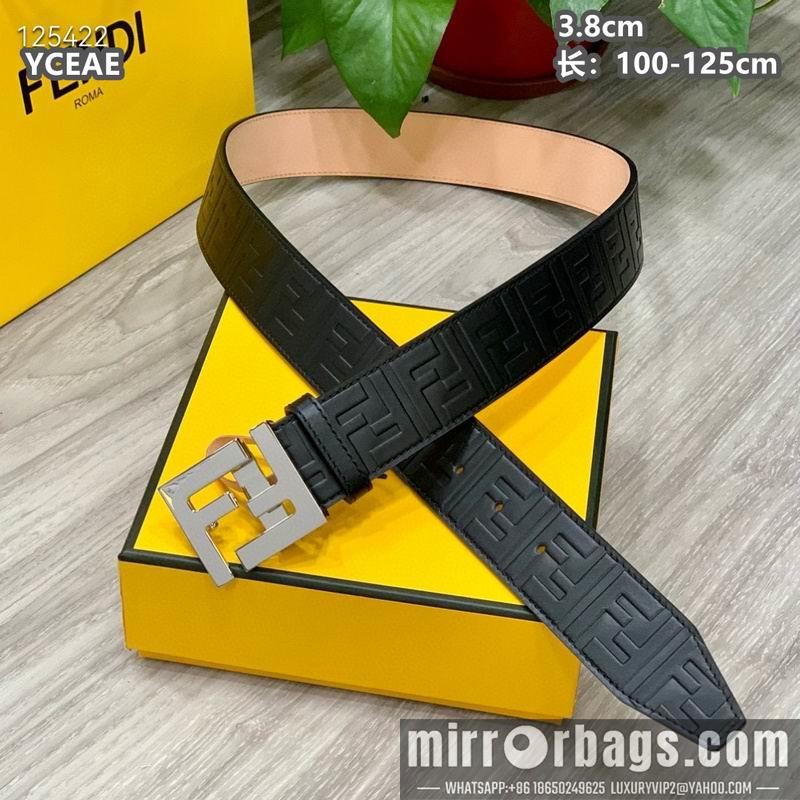 Replica Fendi belt 38mmX100-125cm 8L17