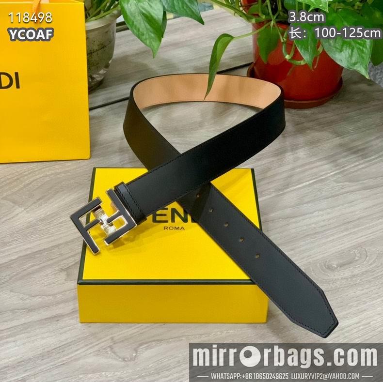 Replica Fendi belt 38mmX100-125cm 8L03