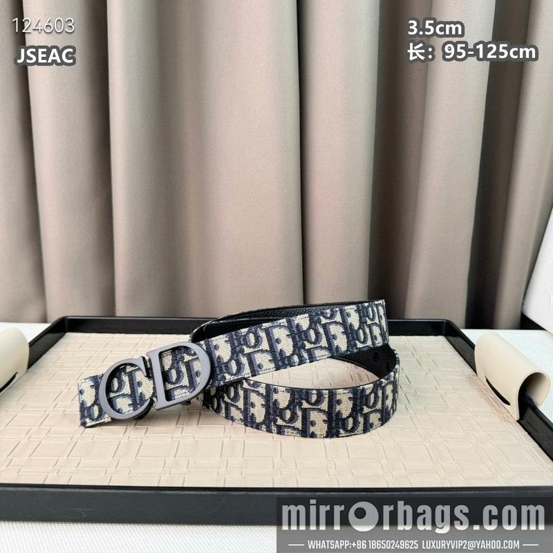 Replica Dior belt 35mmX95-125cm 8L21